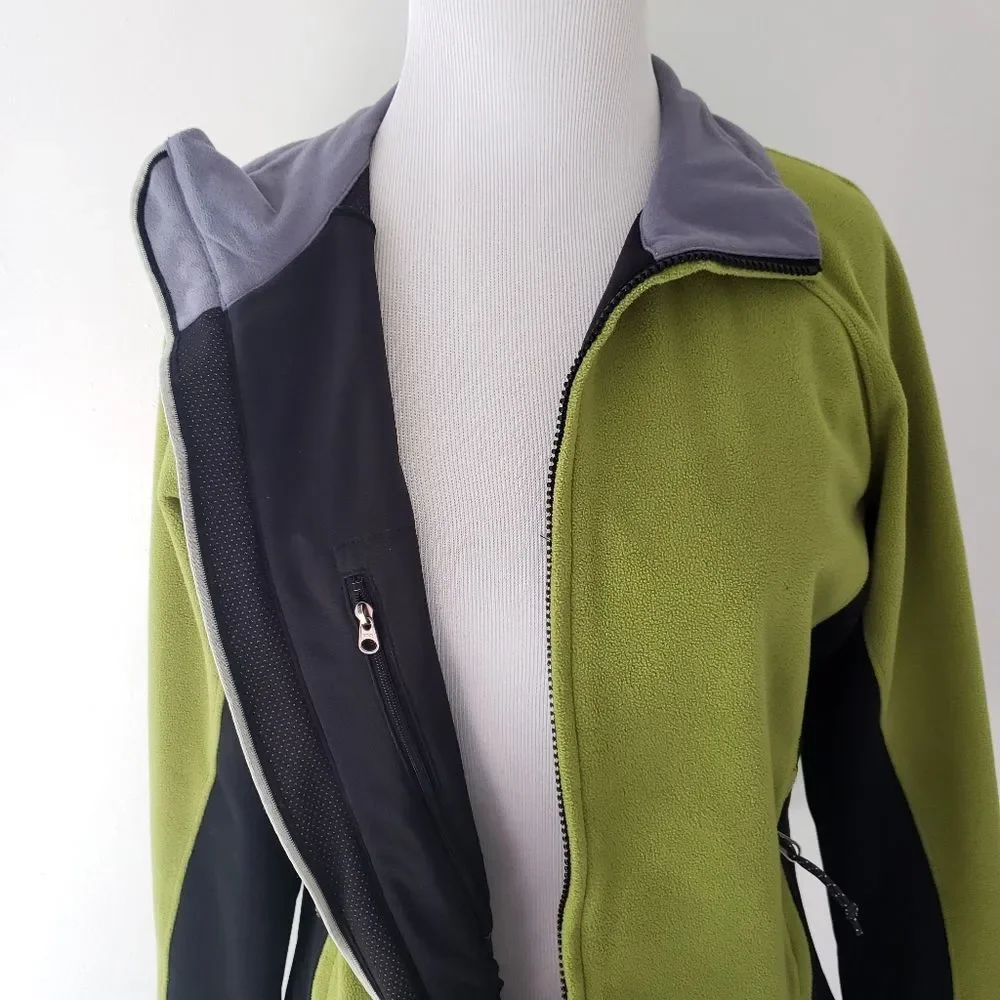 Mountain Hardwear Windstopper Full Zip Fleece Outdoors Granola Women Small